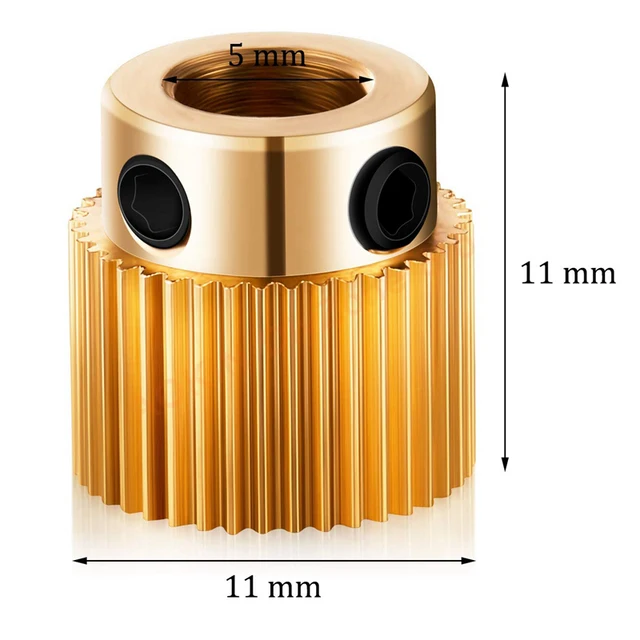 25 Ugelli Per Stampante 3D – Kit MK8 In Ottone E Acciaio Inox (0.2-0.8mm) + Aghi E Chiave – Compatibili Ender 3, CR-10, Prusa I3