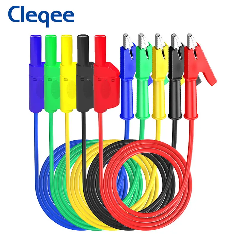 Клипсы Cleqee P1018A, 4 мм, штекеры типа