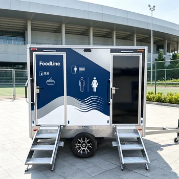 Bagni Portatili per Esterni, Toilette Mobile, Doccia e WC Portatile Personalizzabile