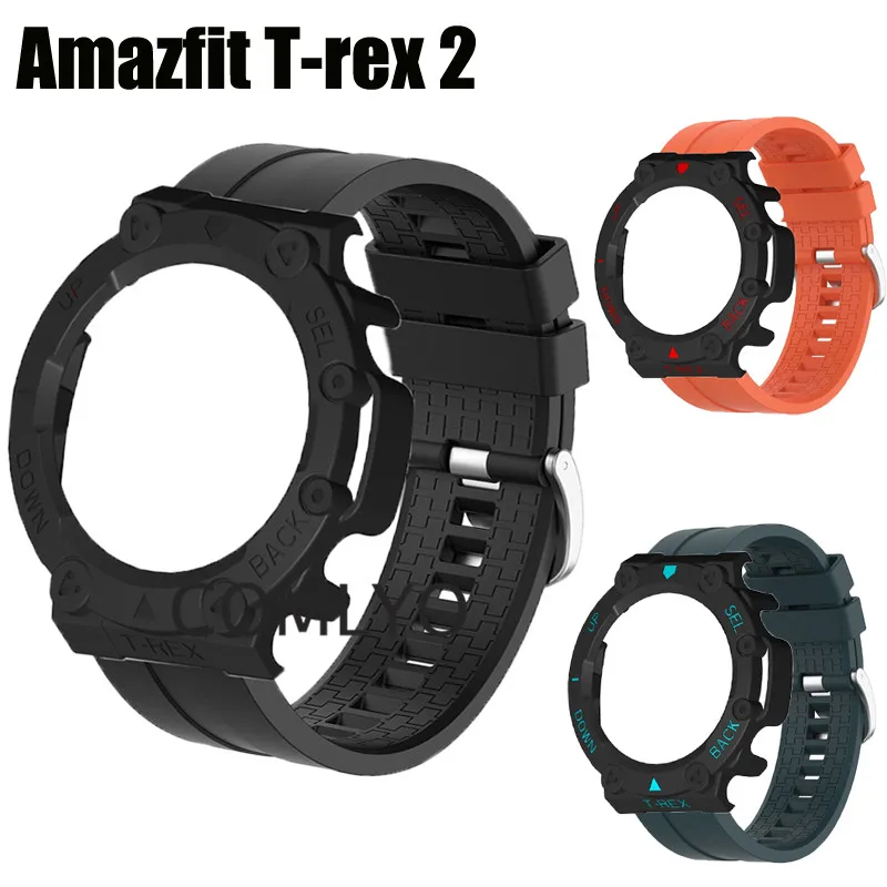 Correa de silicona Correa Reloj inteligente Accesorios Correa de reloj para  Amazfit T-Rex 2 A2169 Ndcxsfigh Para estrenar