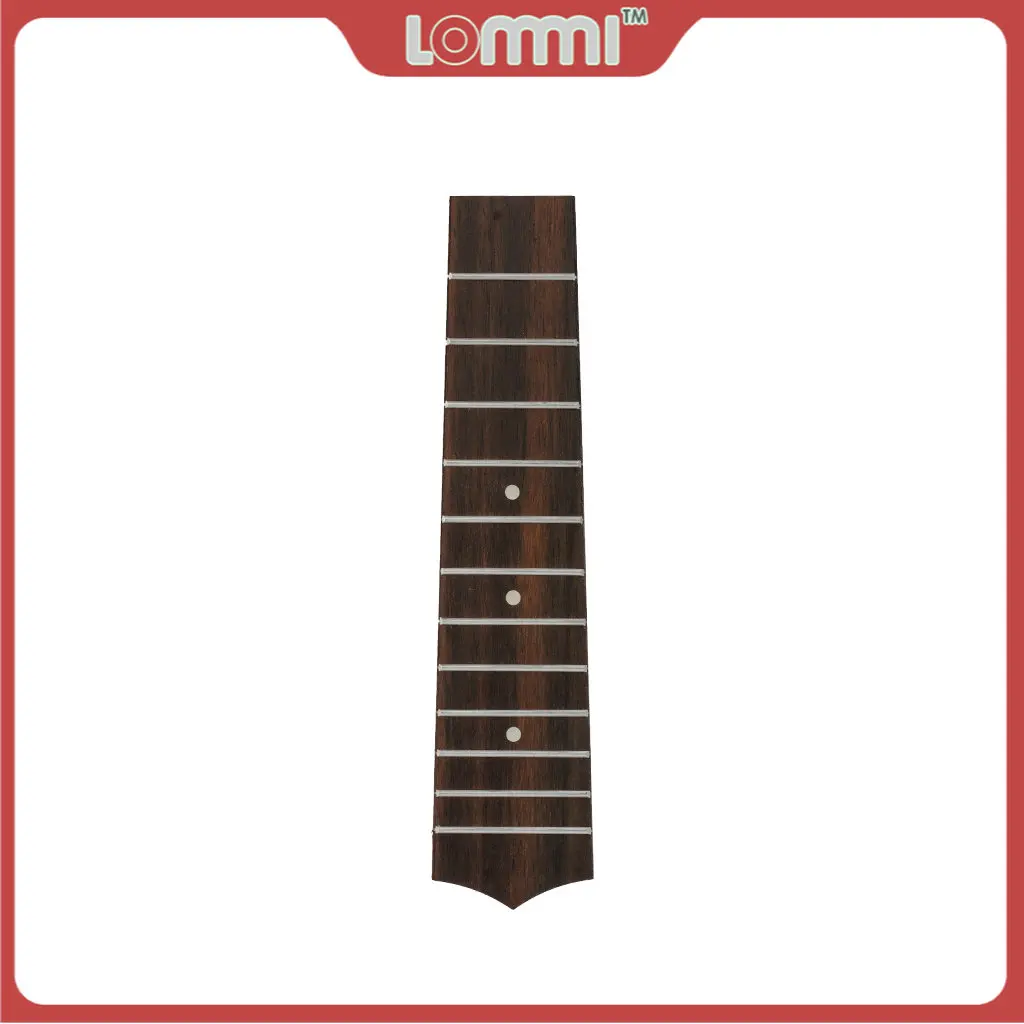 

LOMMI 4-струнная Гавайская гитара, 12 ладов, Fretboard, устанавливаемые Лады для 21 дюймового укулеле, гавайская лампа