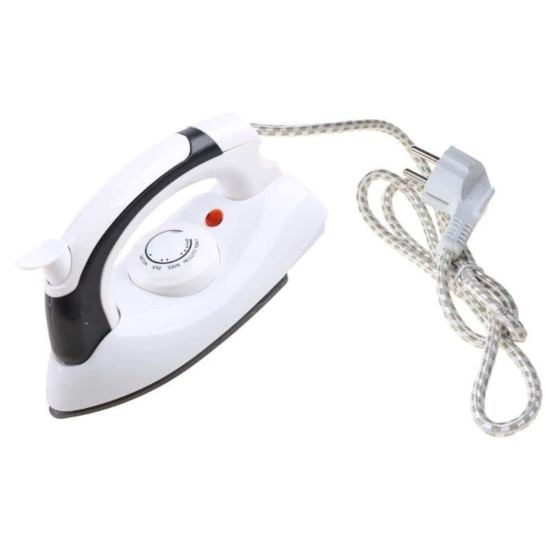 Mini Portable Foldable Electric Steam Iron for Clothes with 3 Gears Baseplate Handheld Flatiron Home Travelling Drop Shipping 2