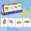 Sentence-Making Exercises Flip Chart Sentence Educational Learning Tool Vocabulary Building Special Education Speech Therapy 3