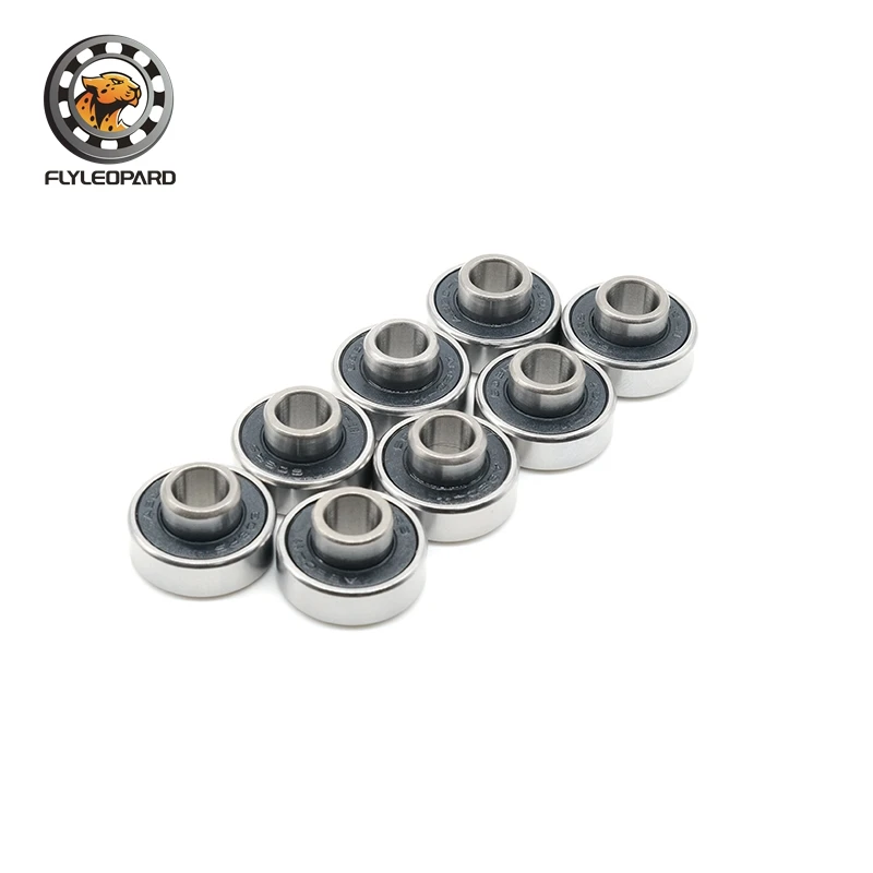 

8pcs 608 2RS Bearing with Spacer ABEC-7 8X22X7 Longboard Skateboard Ball Bearings