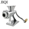 JIQI Hand Manual Meat Grinder Mincer Machine Sausage Table Crank Tool for Home Kitchen Cutter Slicer Beef 3