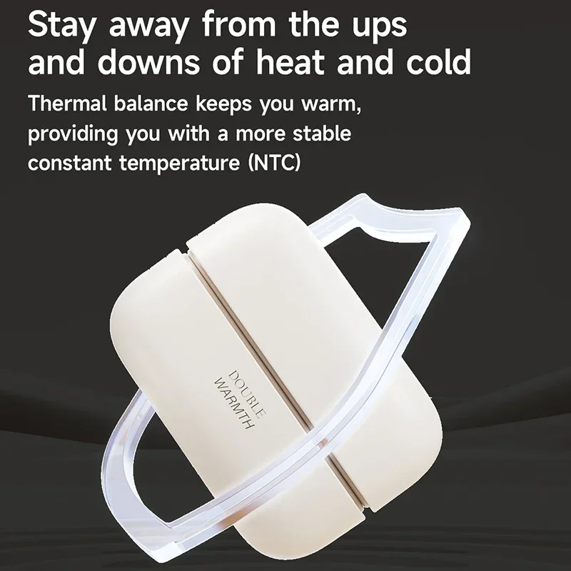 Xiaomi Youpin Electric Hand Warmers Magnetic Rechargeable Portable Handwarmers Quick Heating Mini Compact Separate Heater Winter 4