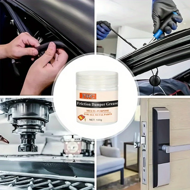 Automotive Specific Synthetic Grease, White Door Lubricant, Sunroof Slide  Lubrication, Noise Reduction Lubrication, Run Smoothly - AliExpress 34