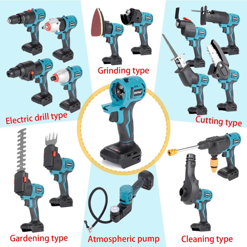 Brushless Oscillating Multi-Tool Accessory For Electric Drill/Wrench/Trimmer/Screwdriver Water Gun Jig Saw For Makita Battery 2