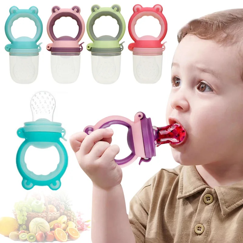 Sucette Chupeta pour bébé, alimentation sûre pour nouveau-né, grignoteuse  d'aliments frais, sac en filet souple, fruits à mâcher pour bébé, nouveau -  AliExpress