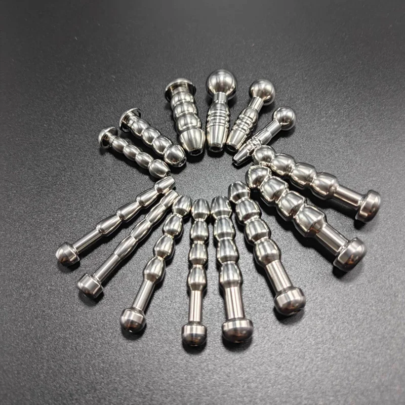 Penis Sex Toys Male Stainless Steel Urethral Plug Urethral Dildo Sounding Penis Plug Urethra Stimulate Dilator Masturbation Rod Sex Toy for Men