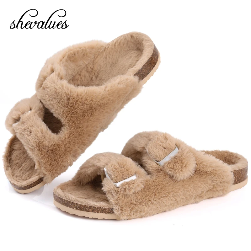 Shevalues Ciabatte Volpe Morbida Per Donne | Pantofole Animali Con Memory Foam E Suola Antiscivolo | Regalo Simpatico, Taglia 38-41