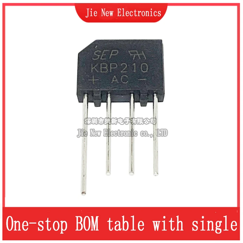 10PCS High-Performance DIP-4 Bridge Rectifiers