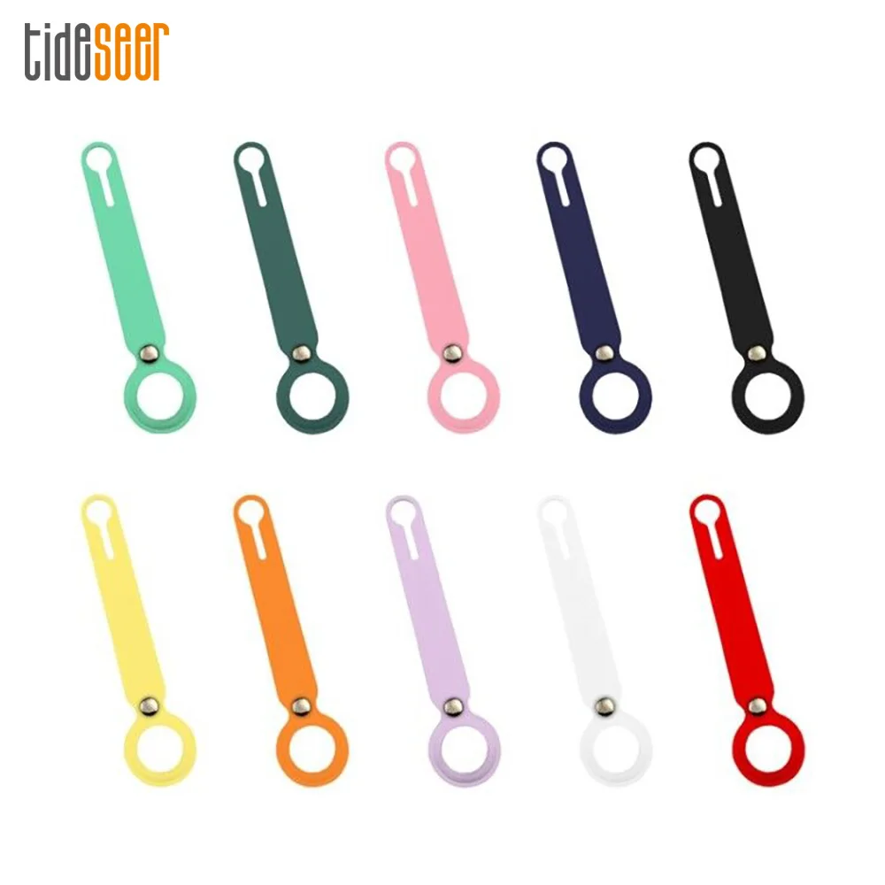 

Силиконовый защитный чехол для ключей, чехол для ключей с защитой от царапин и падений, для Apple Locator Tracker Sleeve