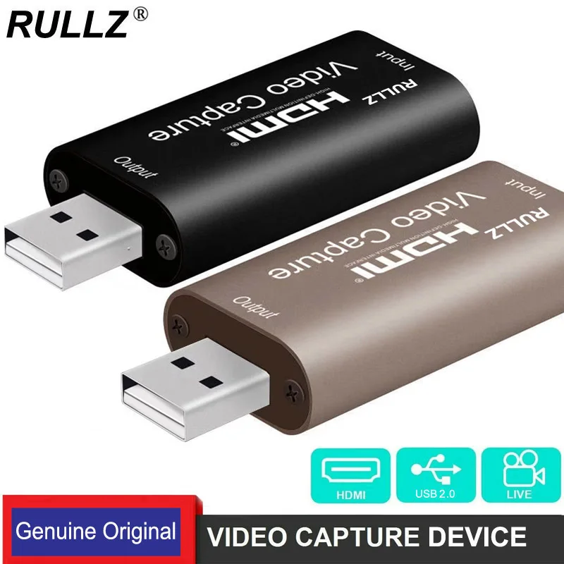 4K To 1080P HDMI Videocapture Device USB 2.0 Video Grabber For Switch PS4 Game Live Streaming Camera DVD Recording video capture adapter