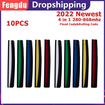 Garage Door Control 10PCS 280-868MHZ Multi Frequency Copy Duplicator for 433mhz 868mhz Garage Remote Multi Brand Remote Control 1