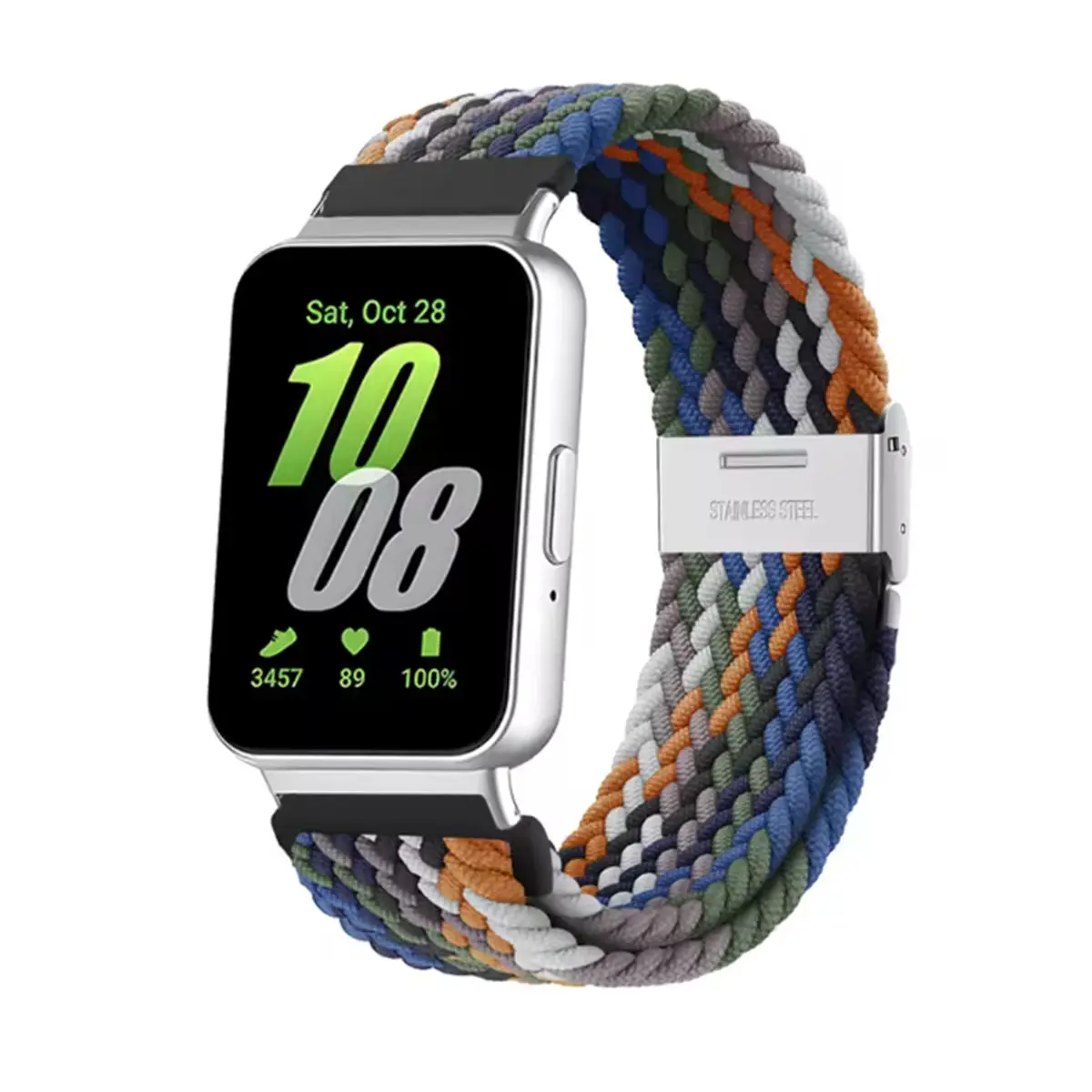 Universal Sports Nylon Braided Loop Band Replacement Strap Bracelet Accessory