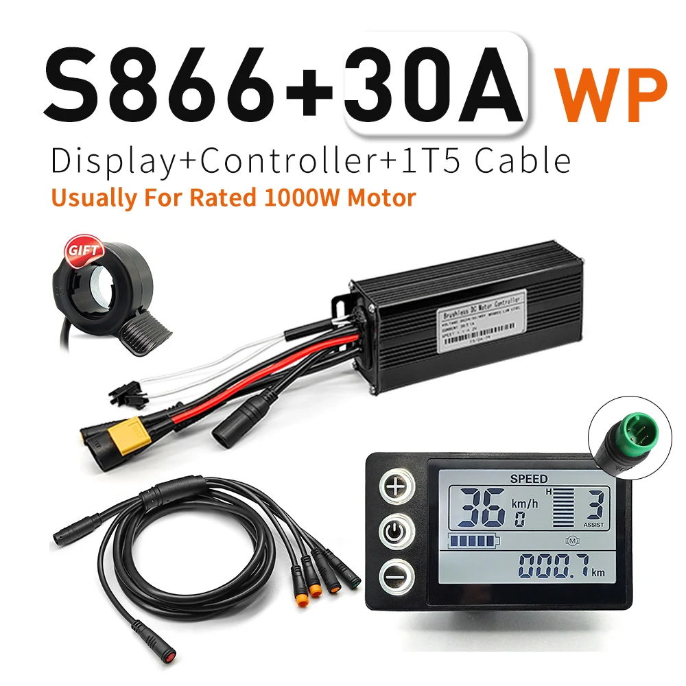 Centralina 30A + Display S866 1T5