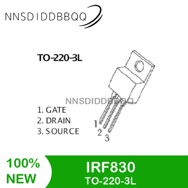 IRF830 Power MOSFET: Pinout, Datasheet, And Test Circuit, 47% OFF