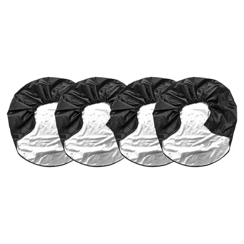 

Tire Cover For Car Waterproof Tough Tire Wheel Protector For Cars Universal Car Accessories For RV Wheels Waterproof UV Sun