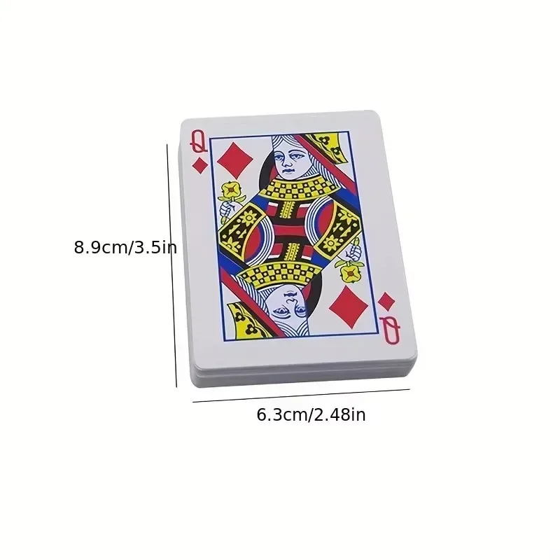 54 carte da gioco con etichetta Carta da poker segreta contrassegnata Mazzo di carte spogliarellista contrassegnato Collezione regalo di giochi da tavolo magici come strumenti magici - immagine 6