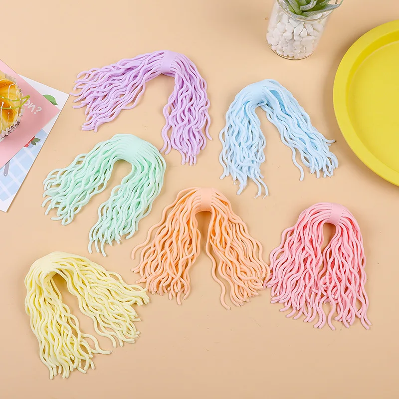 

Stretchy Spaghetti Ball Fidget String Noodles Sensory Toy Fiddle Autism Stress Toy Classroom Tools Childhood Education Toys