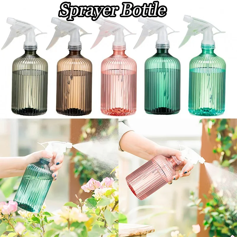 

500ml Plant Flower Watering Pot High Capacity Sprayer Bottle Plastic Household Watering Cans for Gardening Irrigation Tools