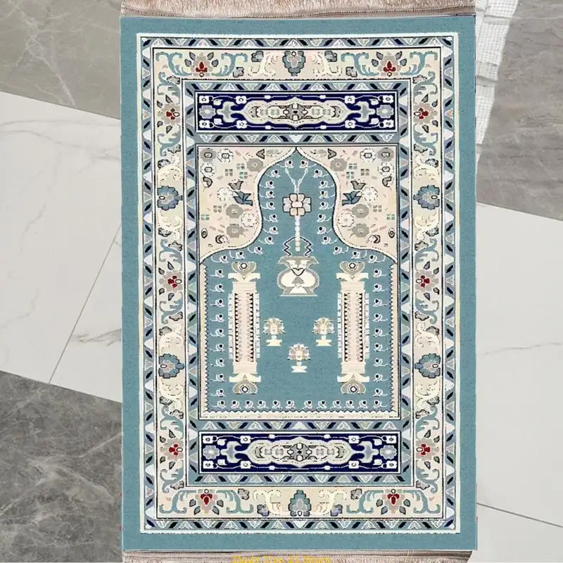 

80x120cm Soft Muslim Prayer Carpet Fashion Islamic Prayer Mat Prayer Rug Muslim Prayer Mat Decoration