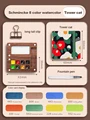 8 Colors set D