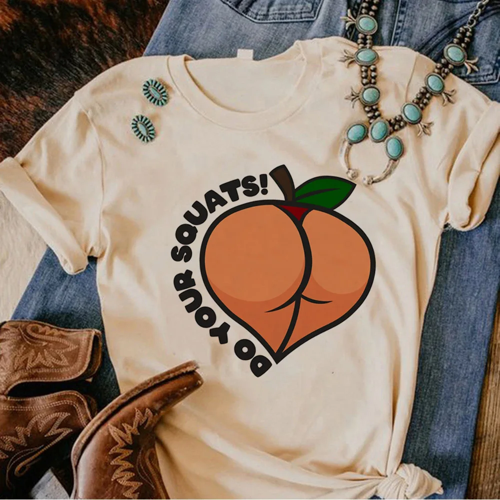 

Crossfit t shirt women Y2K Tee girl harajuku clothing
