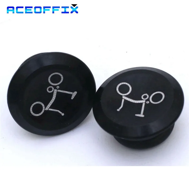 1 Pair Handlebar Plug for Brompton Bike Aluminum Alloy