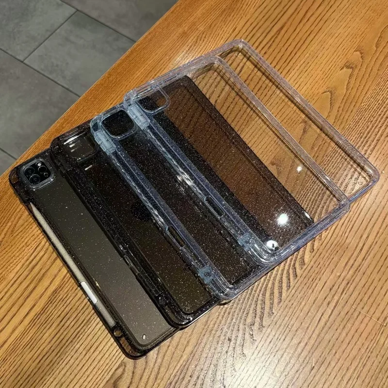 Shimmering Sparkle Acrylic Hard Shell Tablet Case