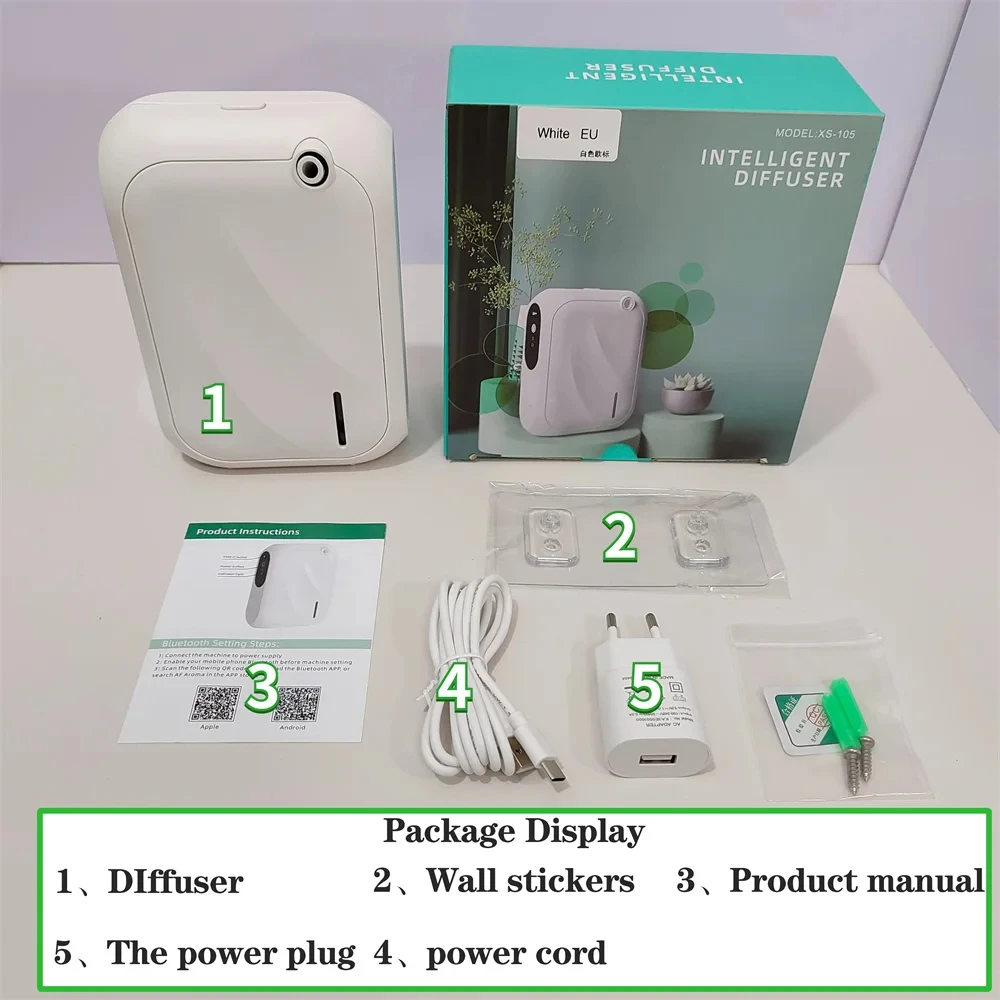 Diffuser Scent Machine 200m³ Coverage Bluetooth Control