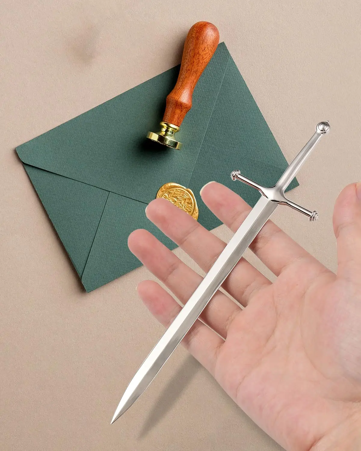 Mail Opener Letter opener Envelope cutter Mail Cutter Tool Sword Opener Vintage decor Letter Cutter Desktop decor mail supplies