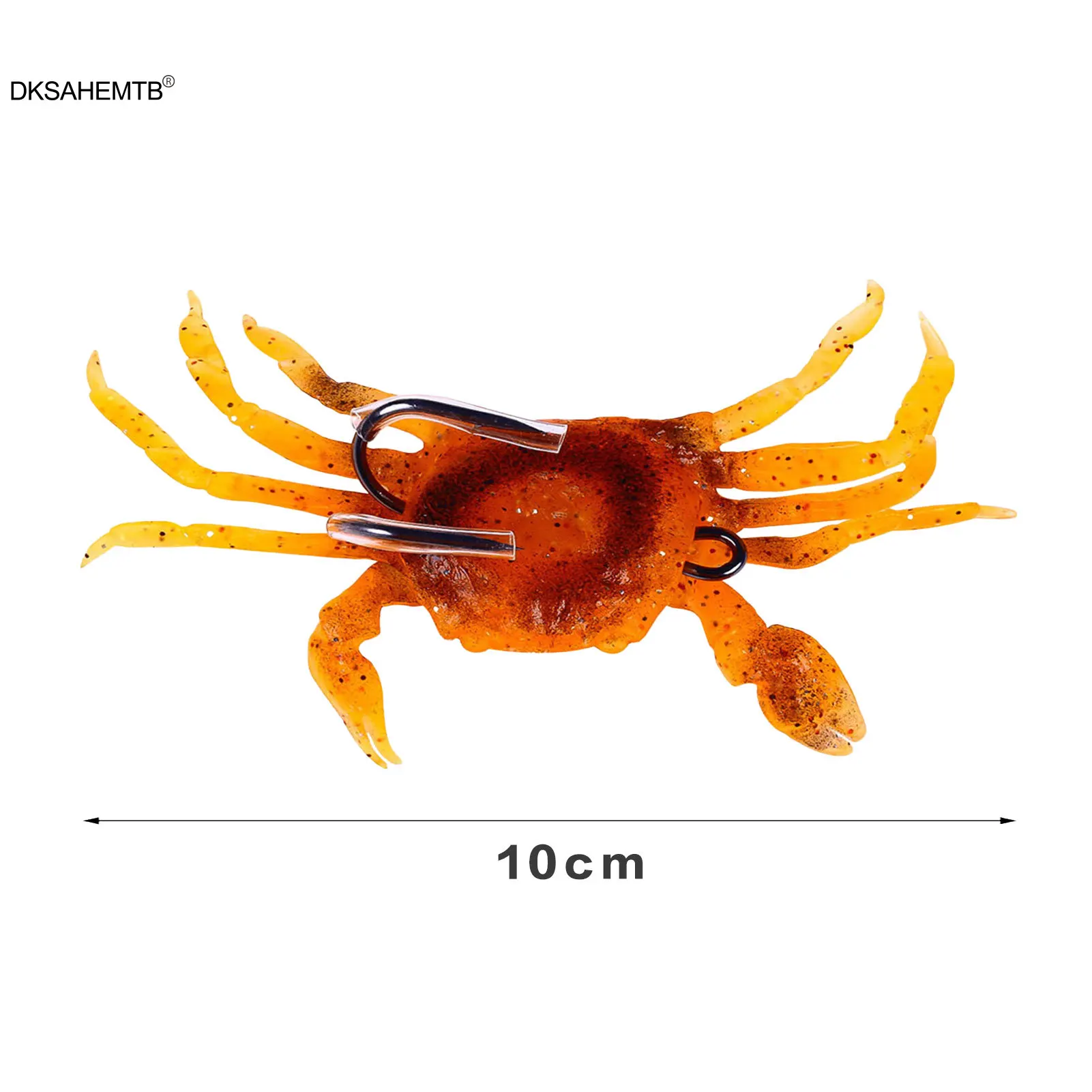 Silicone Crab Fishing Bait Simulation Crab Silicone Fishing Bait