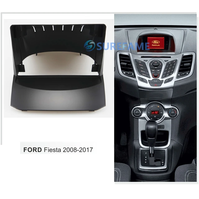 9inch android Car Radio Fascia for Ford Fiesta 2006-2011 car DVD Stereo  Frame Plate Adapter Mounting Dash Installation Bezel - AliExpress