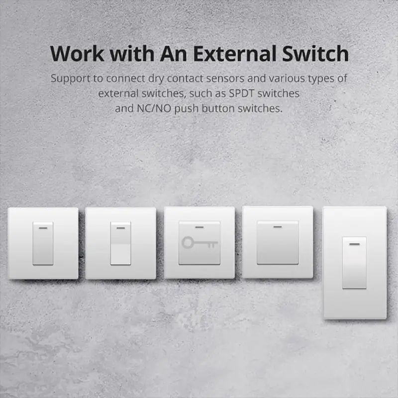 SONOFF MINI R2 / ZBMINIR2 / ZBMINI-L2 Voice Control MINI Switch Zigbee / WiFi Smart Switch Work With Alexa eWelink Google Home 5
