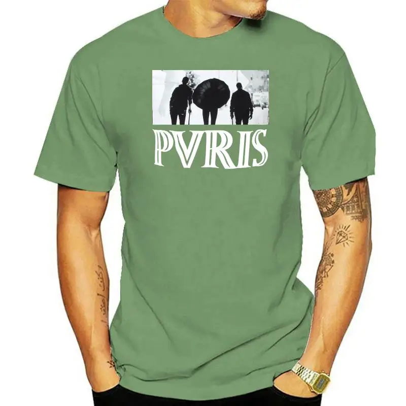 

PVRIS Tunnel Men& Black T-shirt Sleeves Boy Cotton Men T-Shirt Top Tee T Shirt Men New Cartoon Character Plus Size