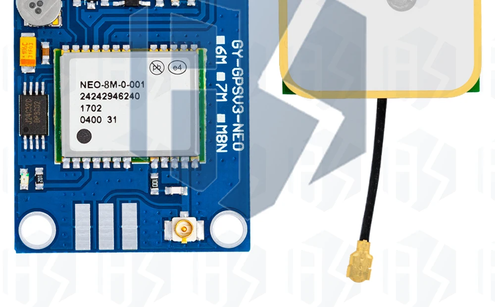 EGBO GY-GPSV3 NEO-M8N NEO-6M NEO-M9N NEO-M7N GPS-Modul für APM MWC Flugsteuerung PX4 Pixhawk V2.4.5 APM2.56 APM 1.65 -3.6V – Detail 7
