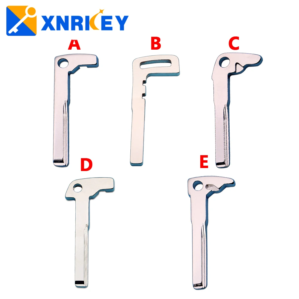 XNRKEY Replacement Smart Key Blade Blank Uncut Insert for Mercedes Benz C E S Class W203 W204 W211 W212 Auto Accessories