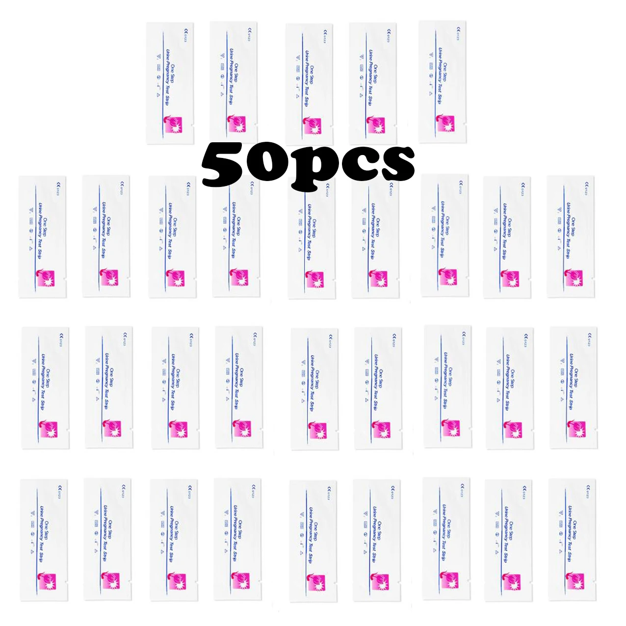 HCG Pregnancy Urine Test Strips Over 99% Accuracy Household Early Pregnancy Preparation First Response for A Baby 50Pcs pregnancy test pregnancy test strips