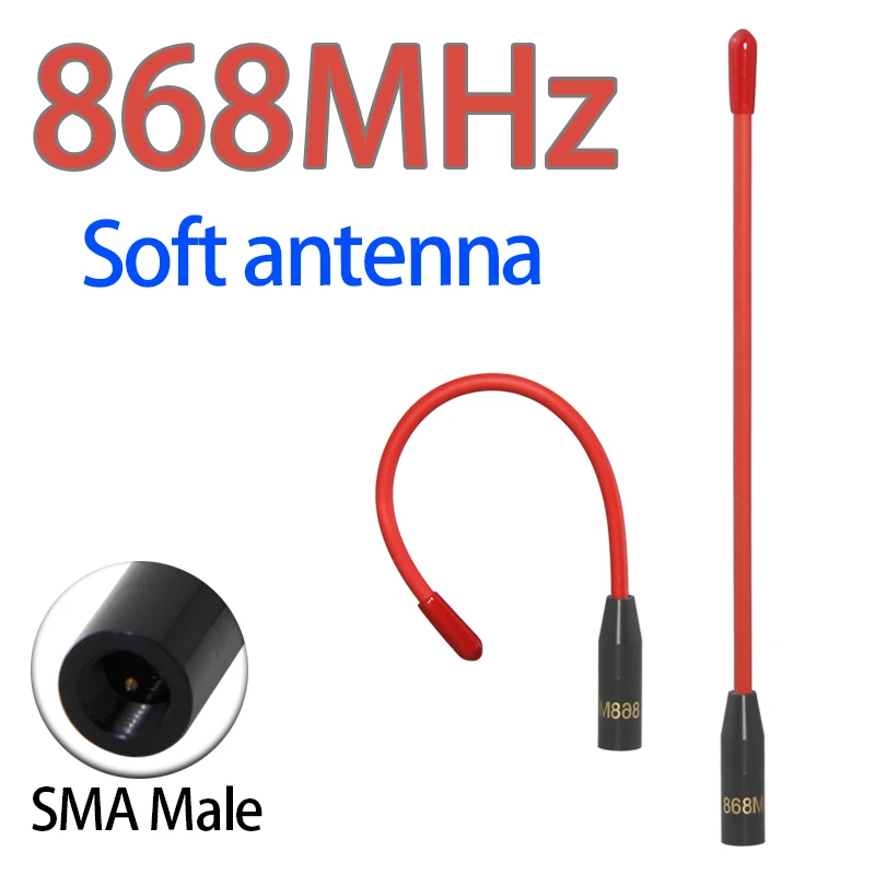 LoRa 868MHz Meshtastic 안테나 863-870MHz 869MHz ESP32 보드용 SMA 커넥터 Lora32u4 II 인터넷 WiFi 안테나 낮은 VSWR