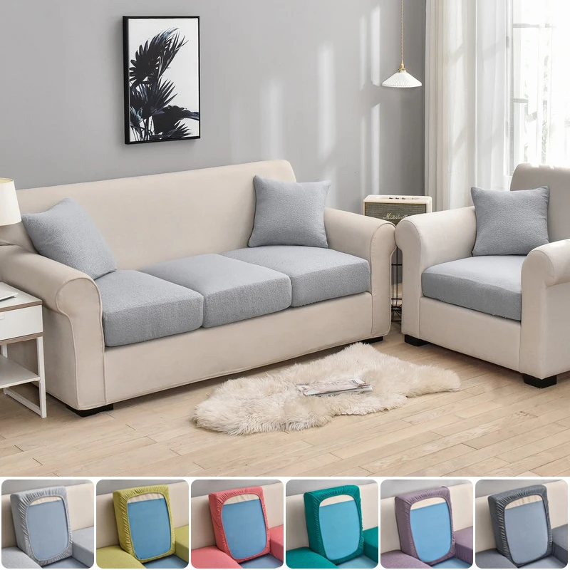 Elastic Sofa Cushion Covers Water Proof Sofa Seat Cover Cushion