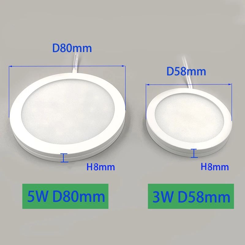 Slim Panel Lamp Indoor Spotlight Downlight 12V Garage Lichten Led Plafond 3W 5W Mini Led Plafondlamp Camping Auto Kamer Decor led downlight,recessed ceiling spotlight,ceiling lamps