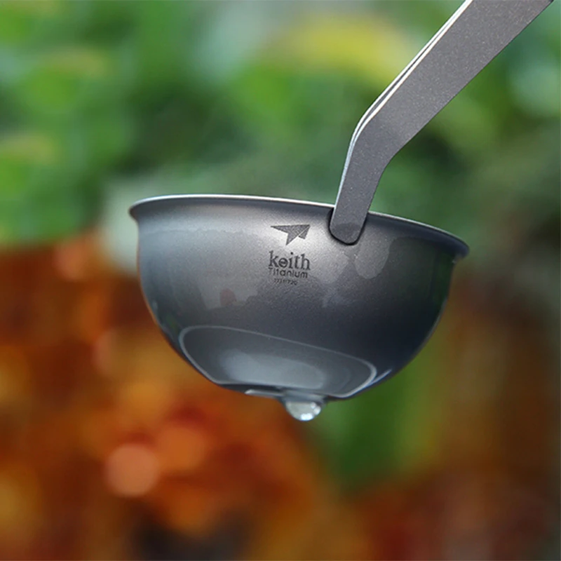 Keith Camping Tableware Titanium Tea Tweezer Salad Sugar Titanium Utensil Kongfu Tea Needle Food Toast Tong 6