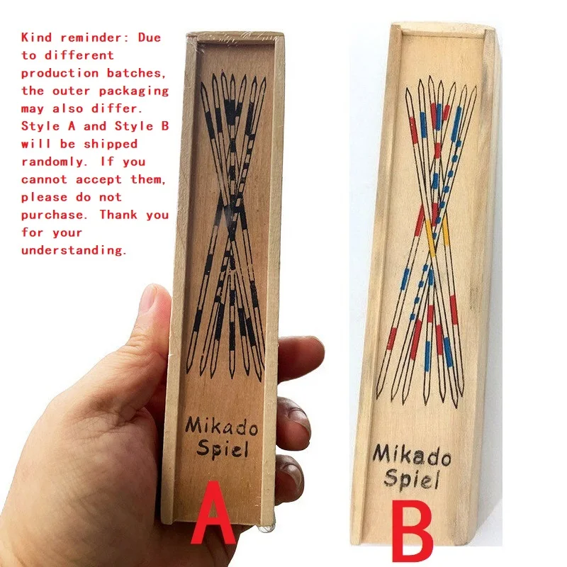새로운 나무 장난감 픽업 스틱 퍼즐 게임 멀티 플레이어 보드 스틱 어린이를위한 교육 대화 형 개발 장난감