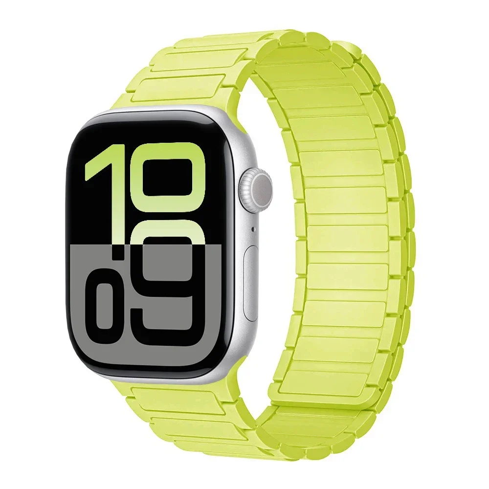 Magnetic Silicone Strap for Apple Watch - Premium Replacement Band