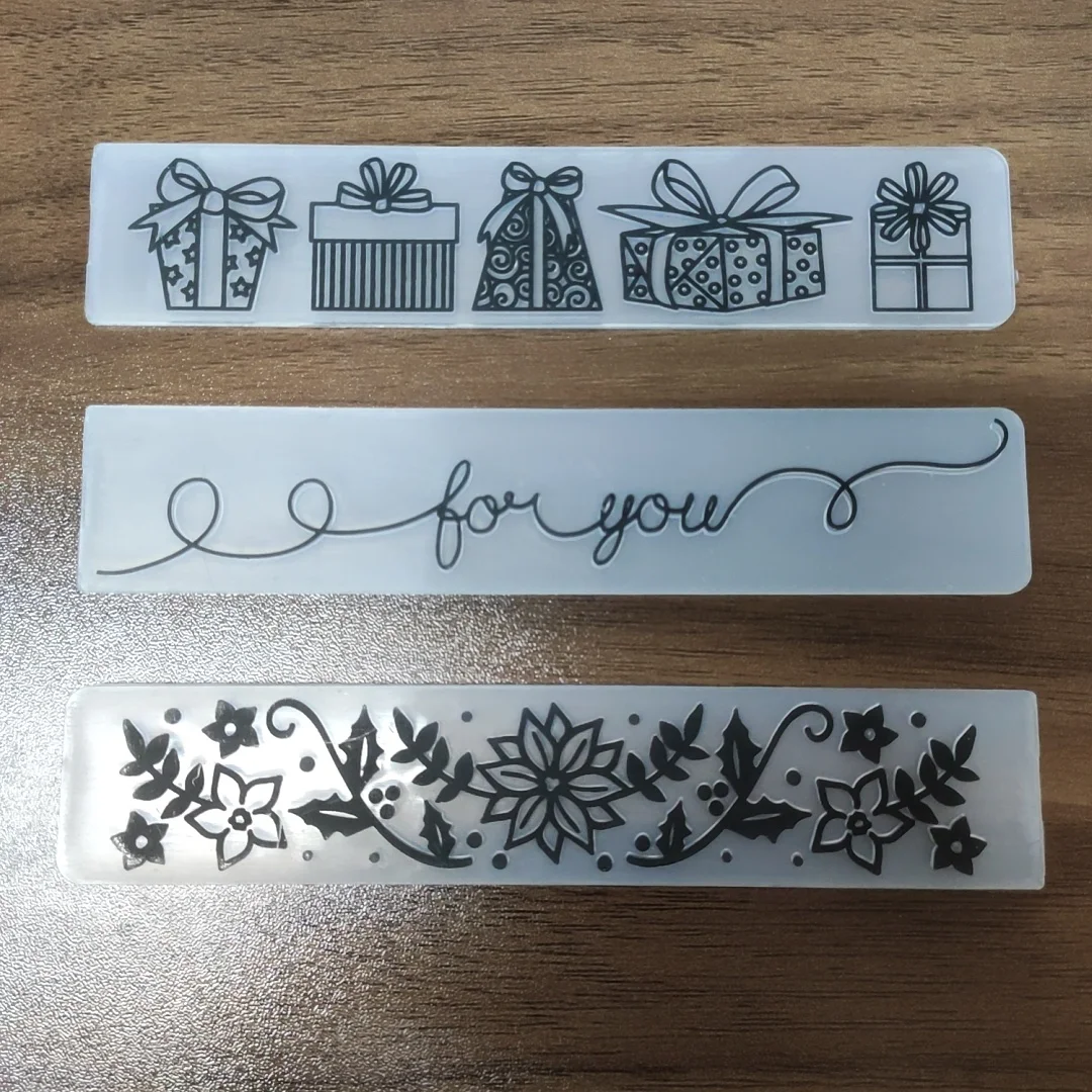 (29 Styles) Strips Embossing Folders for Paper 3D Scrapbooking Cutting Dies Templates Album Cards Making Supplies