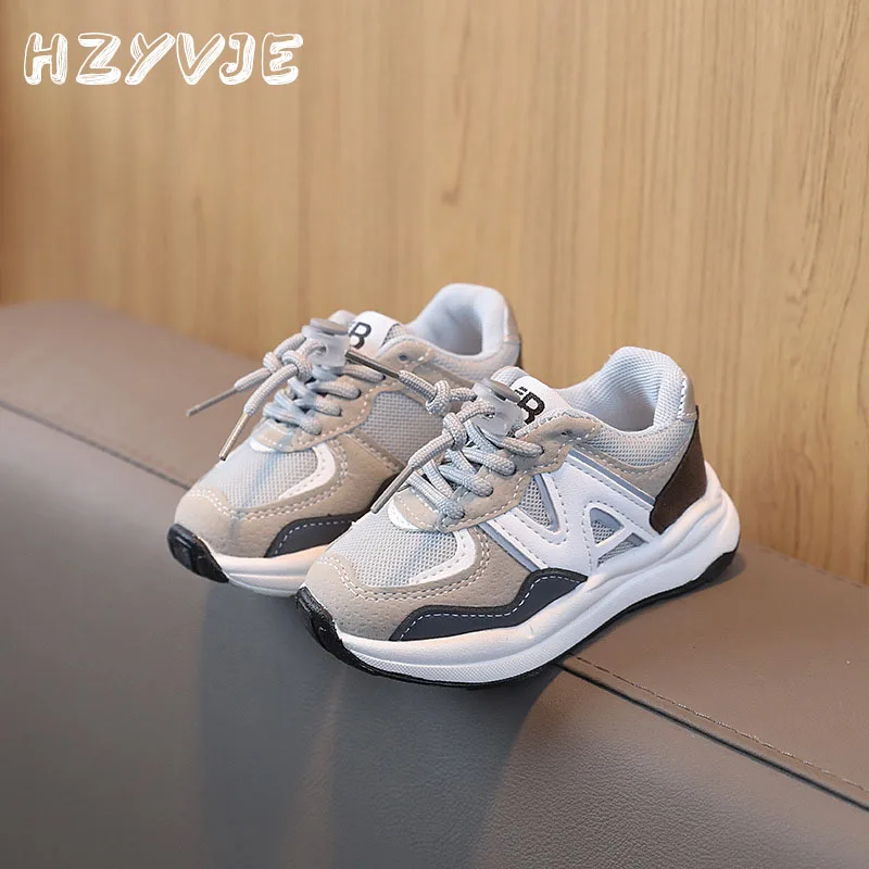 Boys and Girls Soft Sole Casual Sneakers Fashion Trend Running Shoes Basketball Shoes Children Flat Baby Toddler Outdoor Shoes