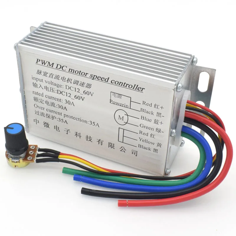 controlador da velocidade motor escova 01