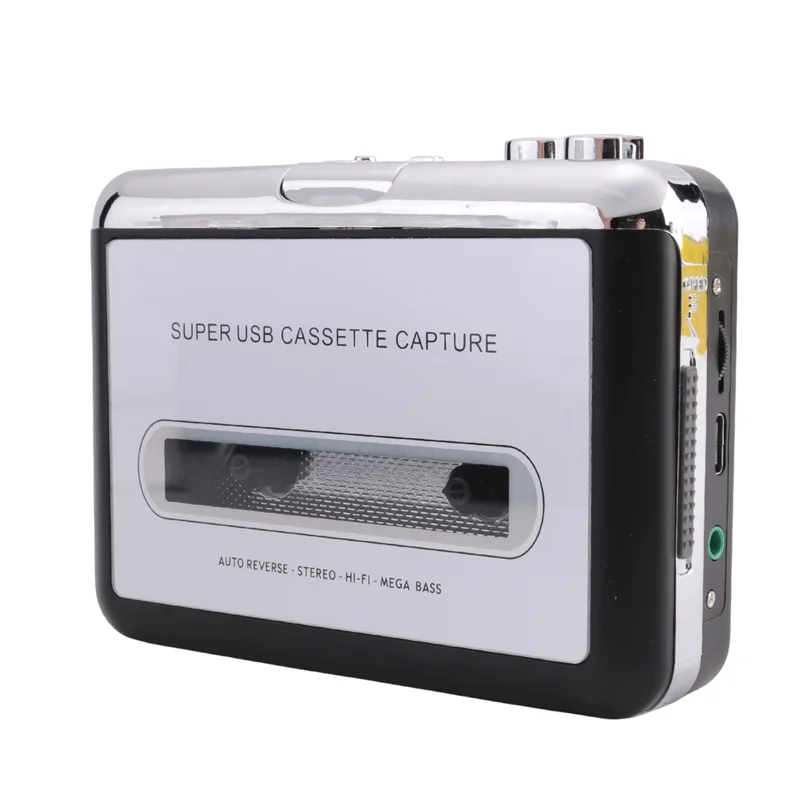 B92B-Cassette Player Cassette To MP3 Converter Capture Audio Music Player Convert Tape Cassette On Tape To PC Laptop Via USB